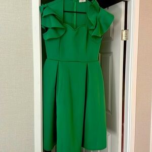 Beautiful green dress